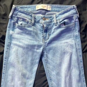 hollister lightwash bootcut jeans